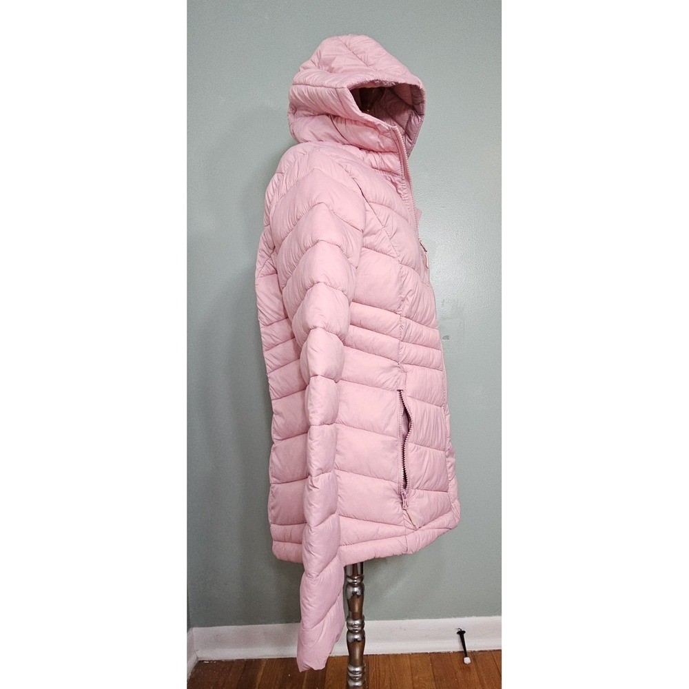 NEW W/tags Reebok RN#127805 Hooded Puffer Jacket Dusty Mauve Pink Women's M - Picture 7 of 14